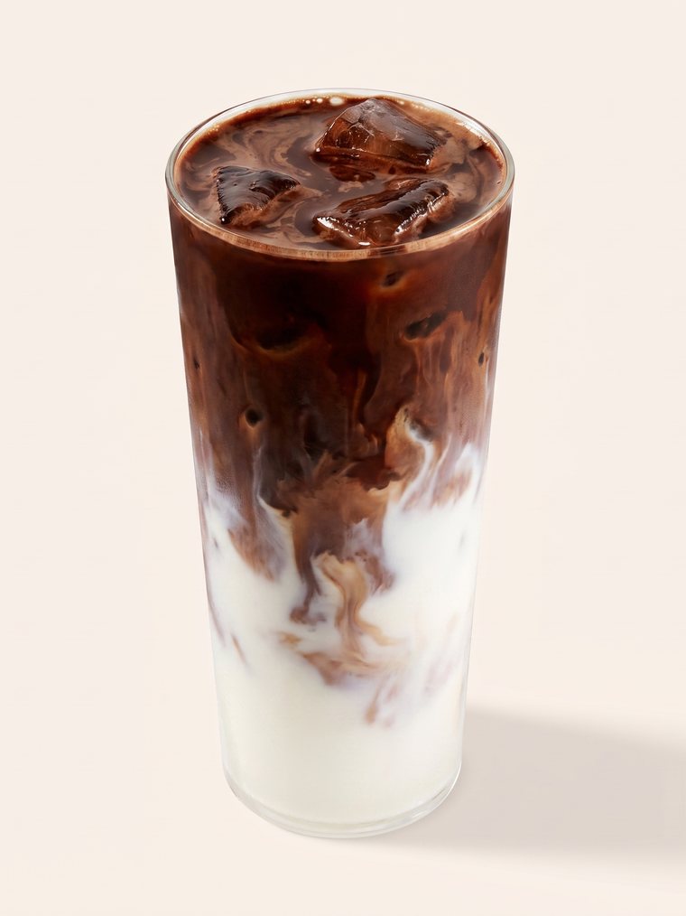 Dark mocha latte