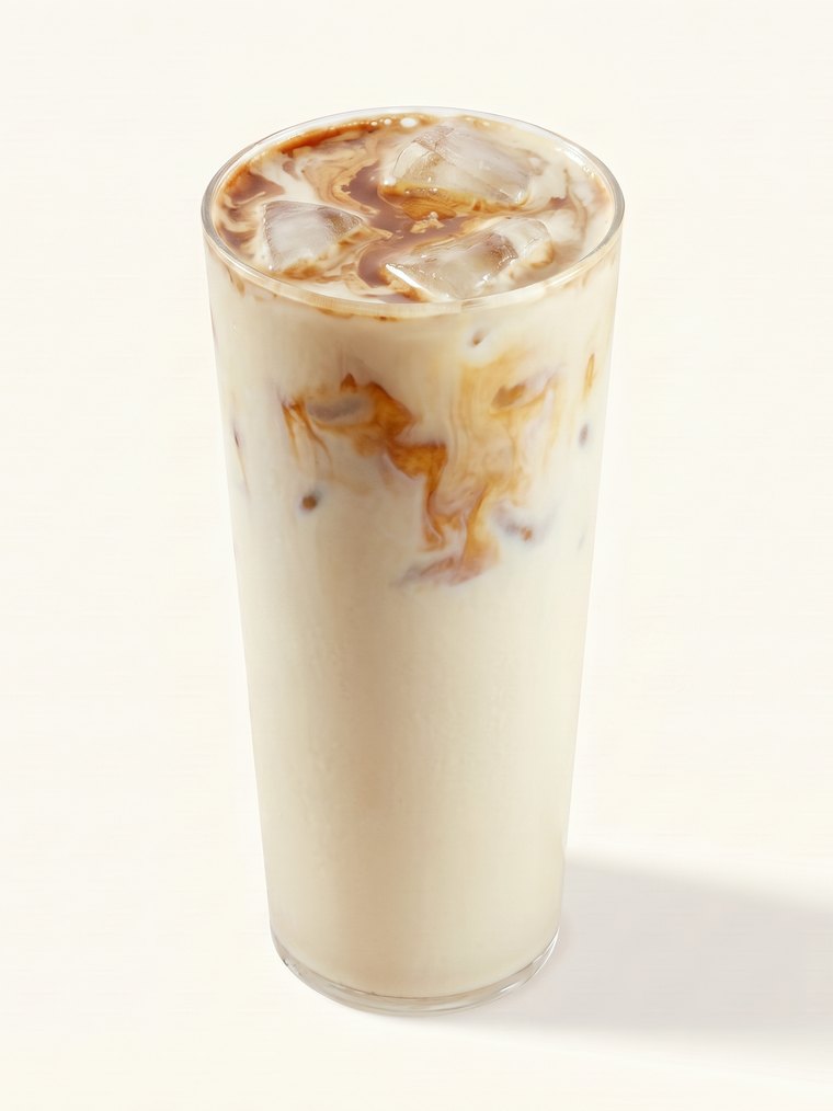White mocha protein latte